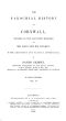 [Gutenberg 60558] • The Parochial History of Cornwall, Volume 4 (of 4)